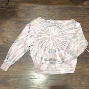 Young Fabulous & Broke Tie Dye Pullover Sweater XS